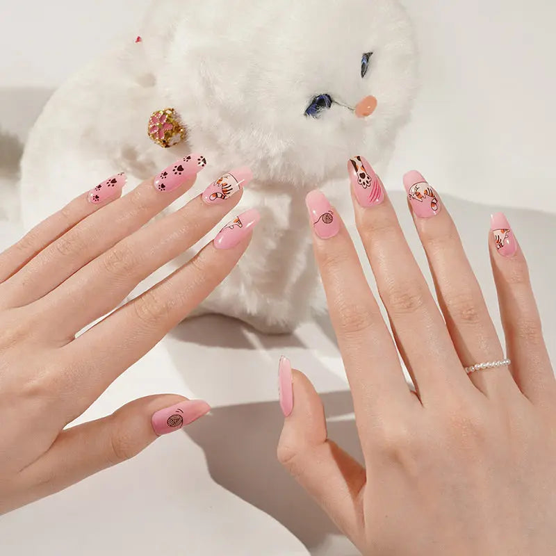 Easy Application Nail Art — Semi-Cured Gel Nail Wraps