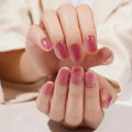 Cat-eye Gel Stickers Glitter — Semi-Cured Gel Nail Wraps