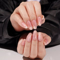Cat-eye Glitter Gel Stickers Customizable For Brands — Semi-Cured Gel Nail Wraps