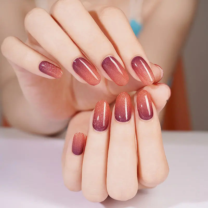 Cat-eye Strips Ombre Gel — Semi-Cured Gel Nail Wraps