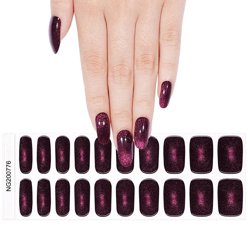 Cat-eye — Semi-Cured Gel Nail Wraps
