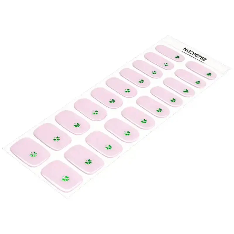 Clover Gradient — Semi-Cured Gel Nail Wraps