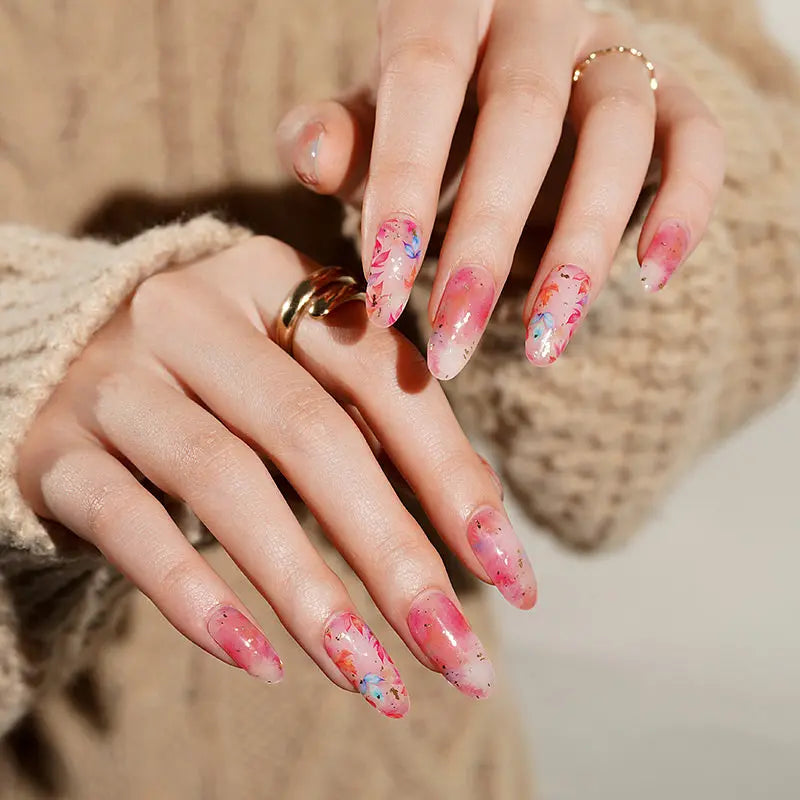 Colorful Autumn Stickers — Semi-Cured Gel Nail Wraps