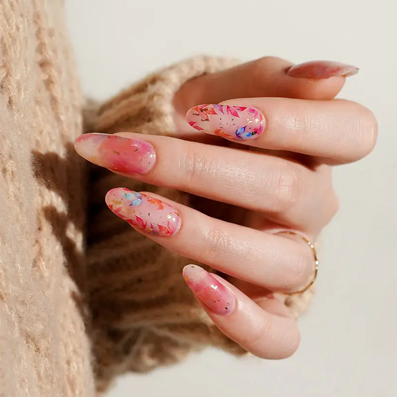 Colorful Autumn Stickers — Semi-Cured Gel Nail Wraps