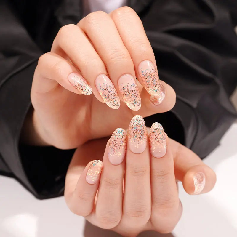 Confetti Stickers — Semi-Cured Gel Nail Wraps