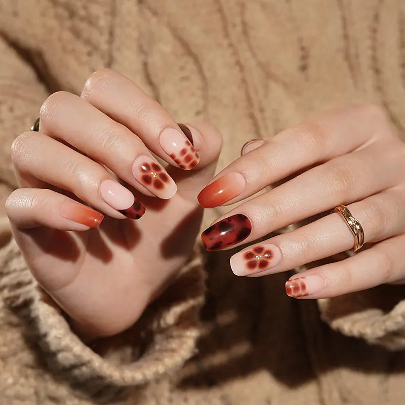 Creative French Style – & Customization Available — Semi-Cured Gel Nail Wraps