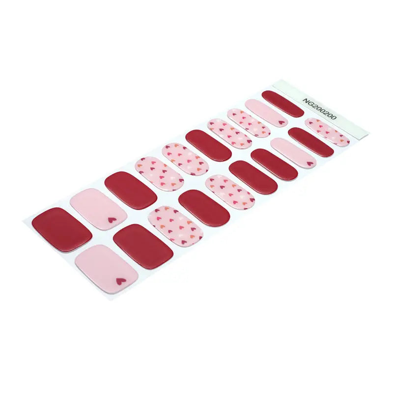 Curable Pricing Art For Lovers — Semi-Cured Gel Nail Wraps