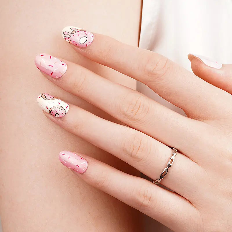 Donut 20 Multisized Gel — Semi-Cured Gel Nail Wraps