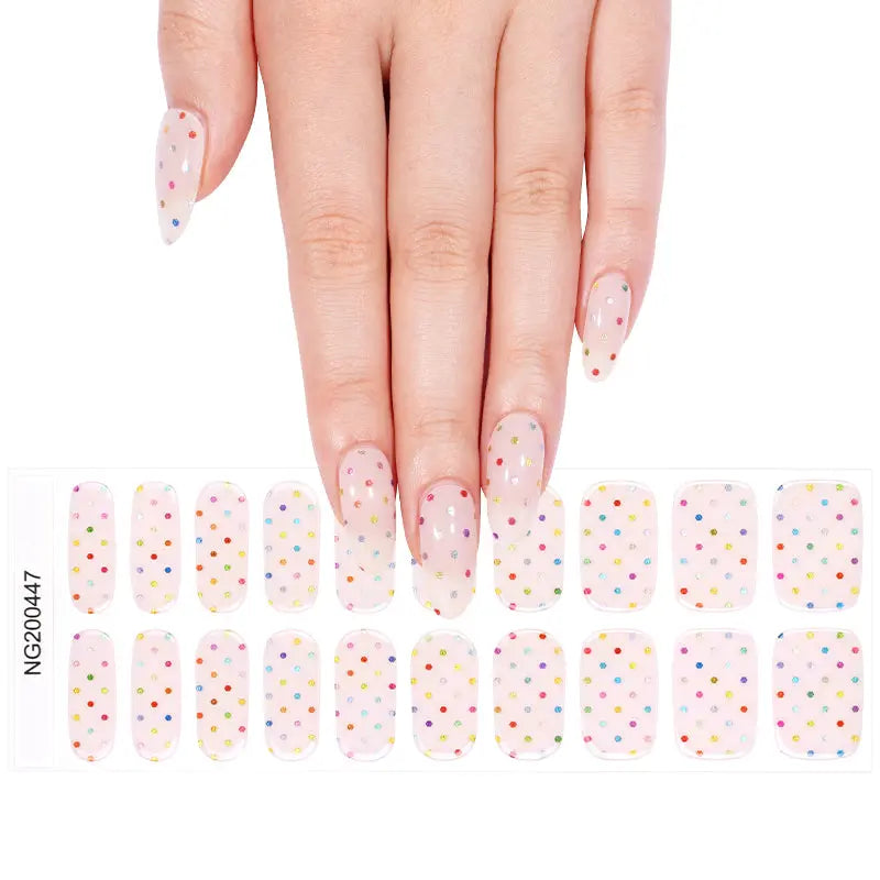 Dot 20 Tips — Semi-Cured Gel Nail Wraps