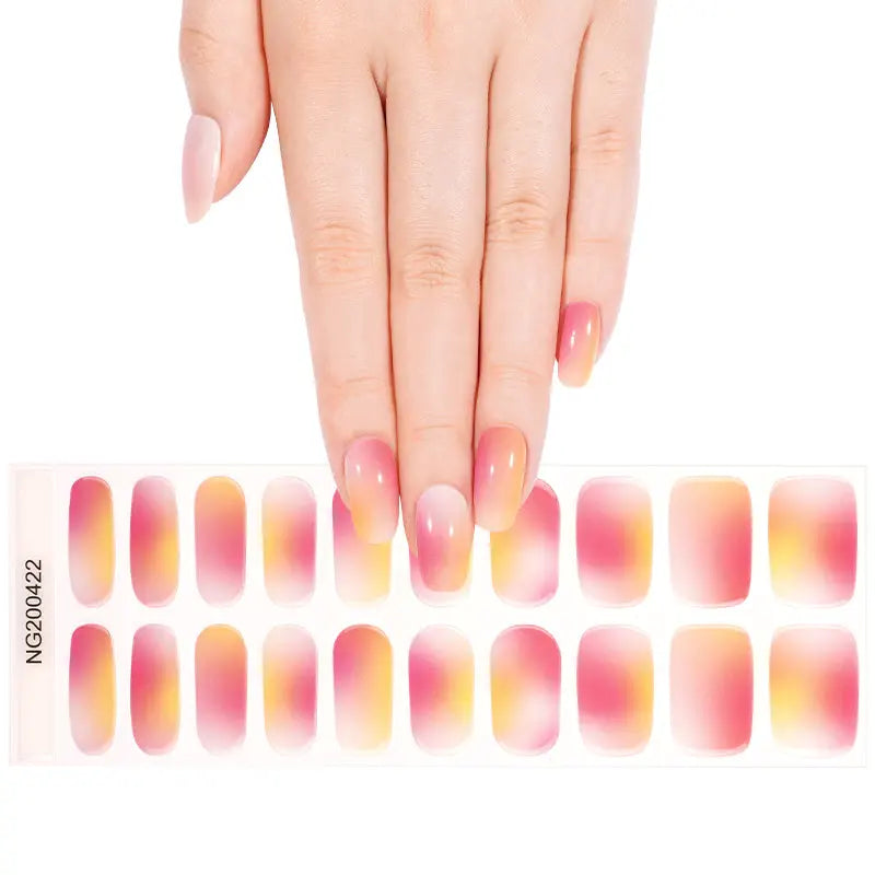 Dream Fall Gel Sticker Kit — Semi-Cured Gel Nail Wraps