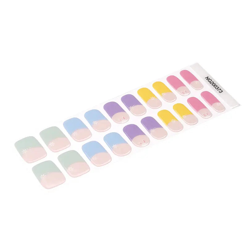 Easter Art Rubbit Gel Designs — Semi-Cured Gel Nail Wraps