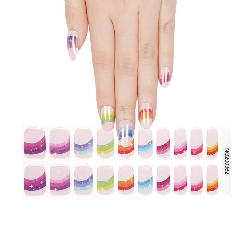 Easter Art Gel Strips Designs — Semi-Cured Gel Nail Wraps