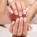 Fishnet Pattern Gel Light-Cured Bulk Orders & Designs — Semi-Cured Gel Nail Wraps