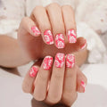 Floral Gel Stickers Gel Suppliers — Semi-Cured Gel Nail Wraps