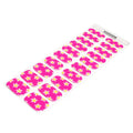 Fluorescent Stickers Daisy Strips — Semi-Cured Gel Nail Wraps