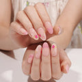 French Stickers Flower Strips — Semi-Cured Gel Nail Wraps