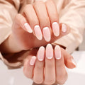 French Stickers Pink Strips — Semi-Cured Gel Nail Wraps