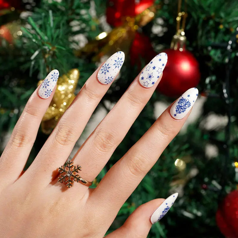 Gel Stickers Christmas Gel — Semi-Cured Gel Nail Wraps