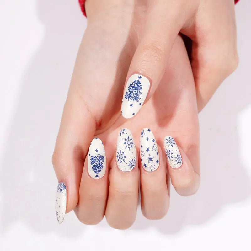 Gel Stickers Christmas Gel — Semi-Cured Gel Nail Wraps