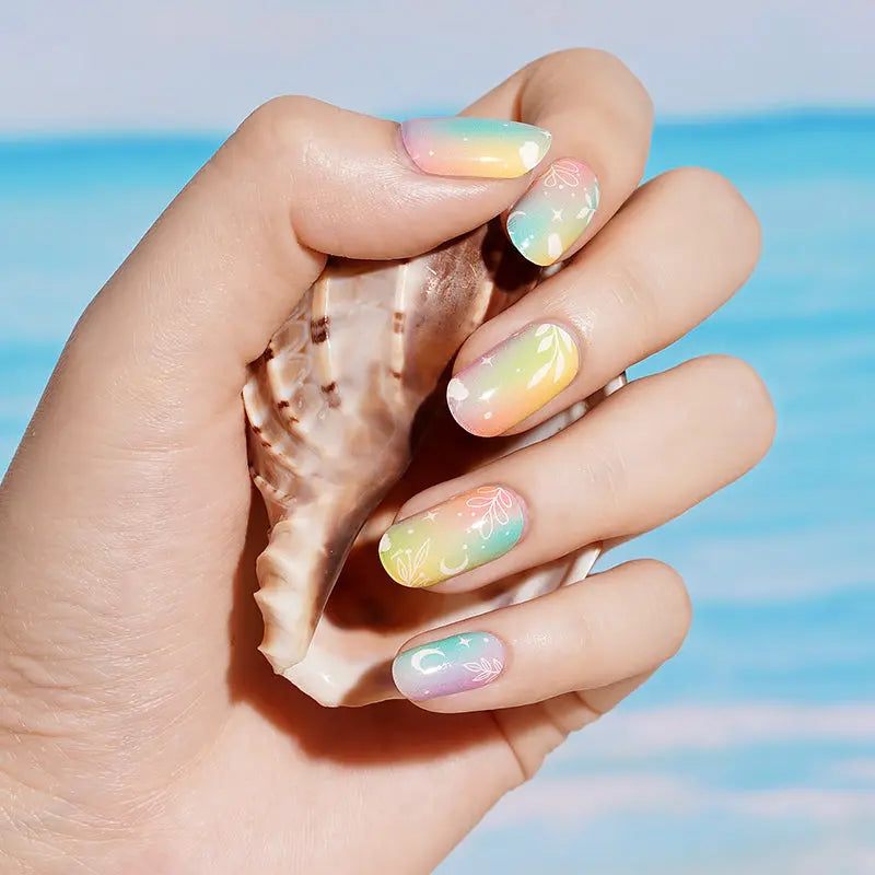 Colorful Art Designs — Semi-Cured Gel Nail Wraps