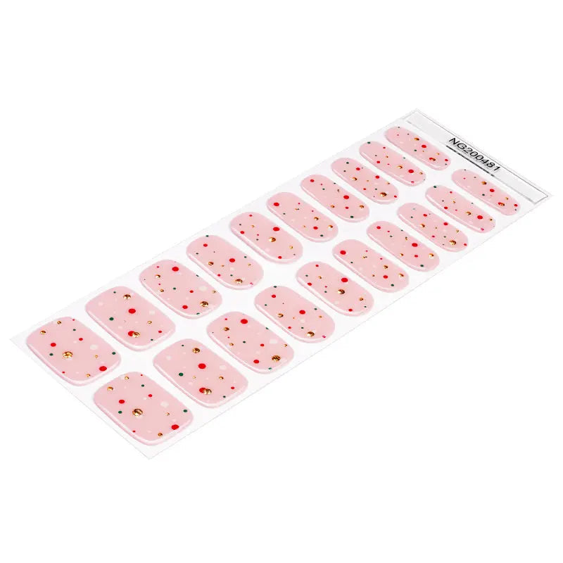 Christmas Designs — Semi-Cured Gel Nail Wraps
