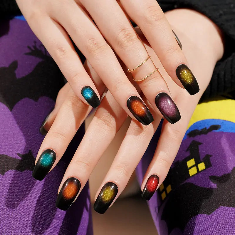 Multichrome Multicoloured Magnetic Effect — Semi-Cured Gel Nail Wraps