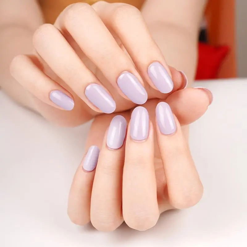 Purple Designs — Semi-Cured Gel Nail Wraps