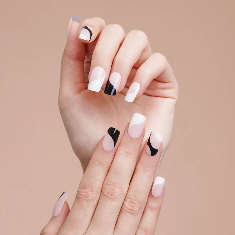 Pink Cow — Semi-Cured Gel Nail Wraps