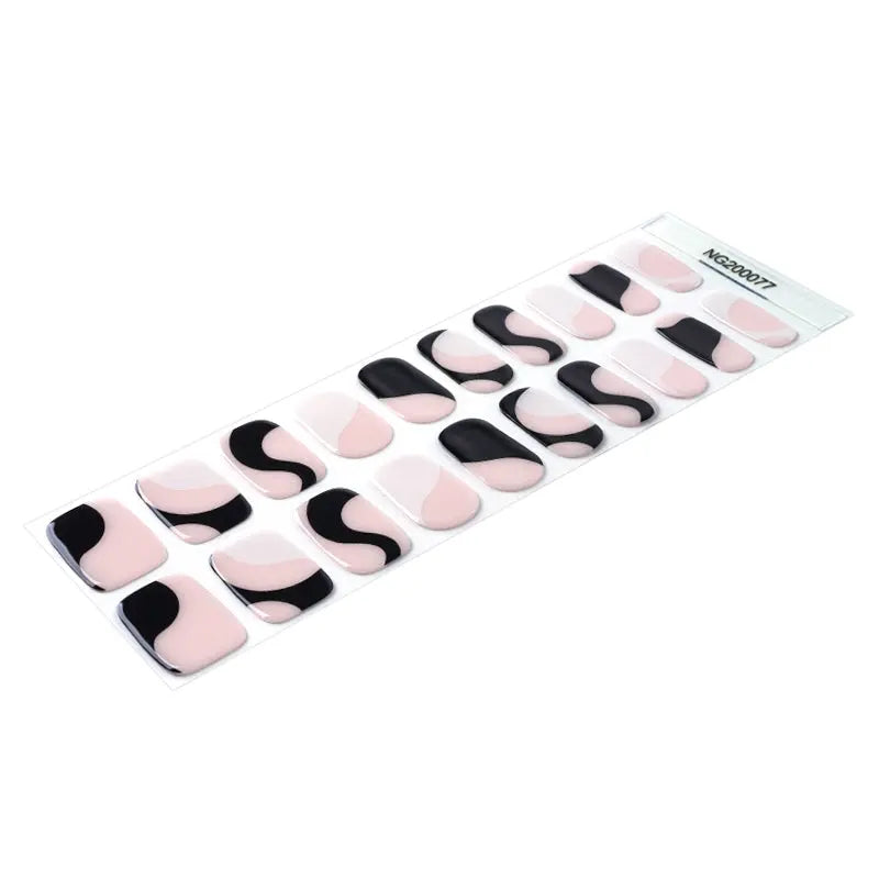 Pink Cow — Semi-Cured Gel Nail Wraps