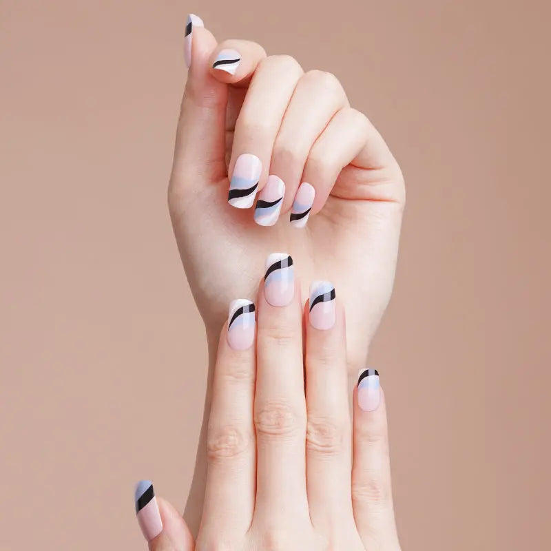 Collision Color — Semi-Cured Gel Nail Wraps