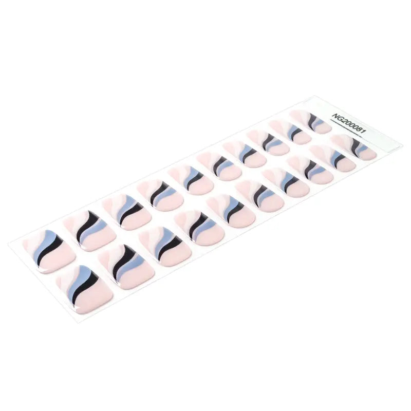 Collision Color — Semi-Cured Gel Nail Wraps