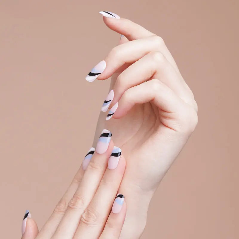 Collision Color — Semi-Cured Gel Nail Wraps