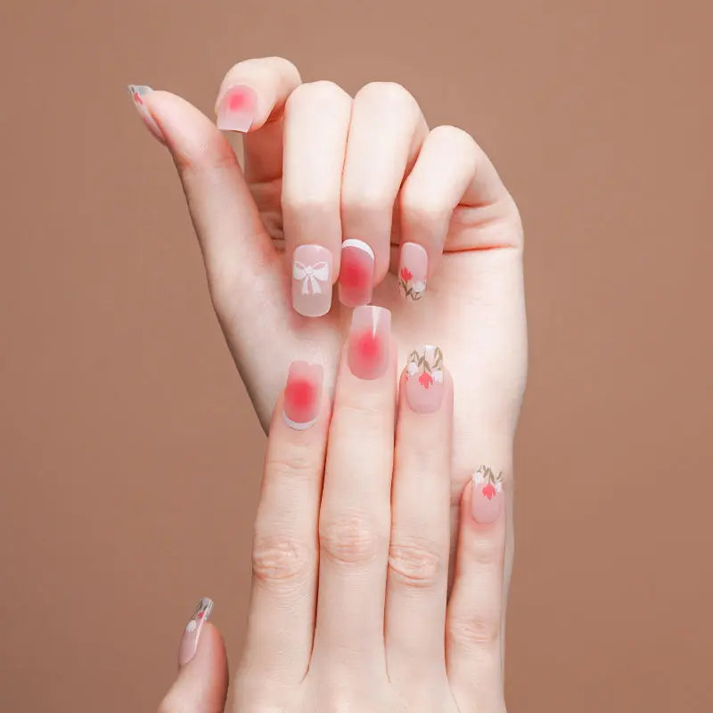 Bloom Lily — Semi-Cured Gel Nail Wraps
