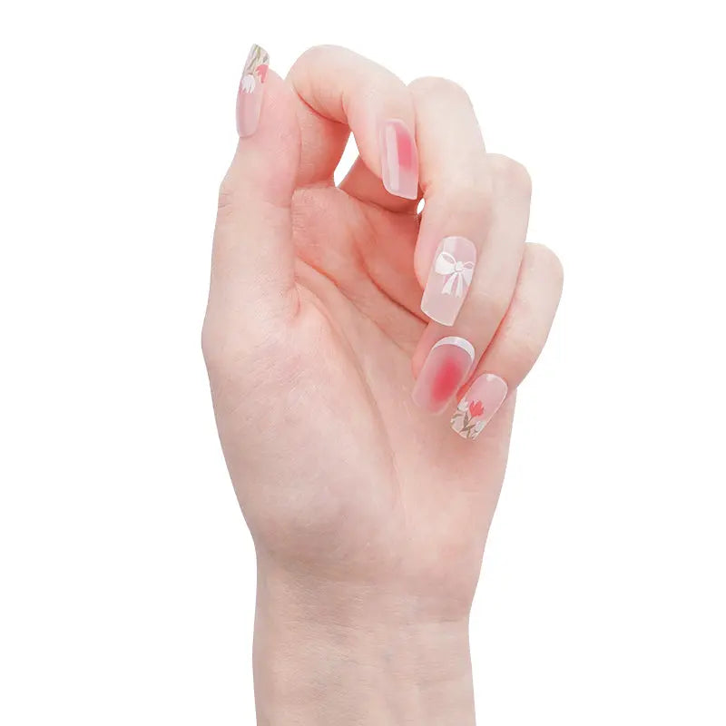 Bloom Lily — Semi-Cured Gel Nail Wraps