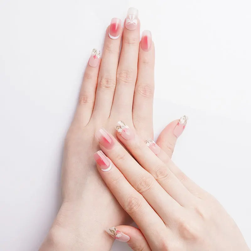 Bloom Lily — Semi-Cured Gel Nail Wraps