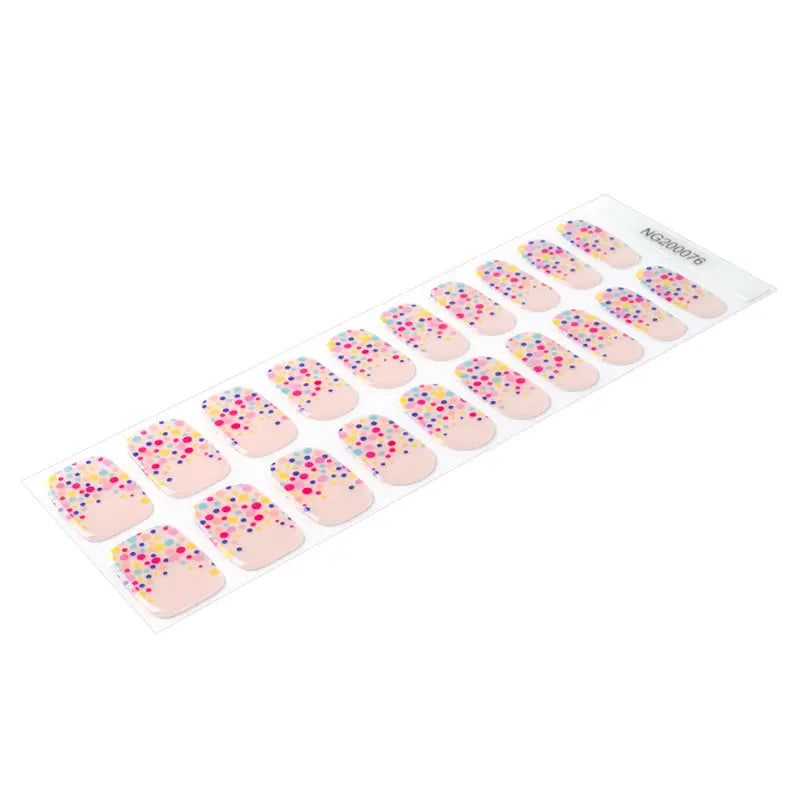 Polka Dot Art — Semi-Cured Gel Nail Wraps