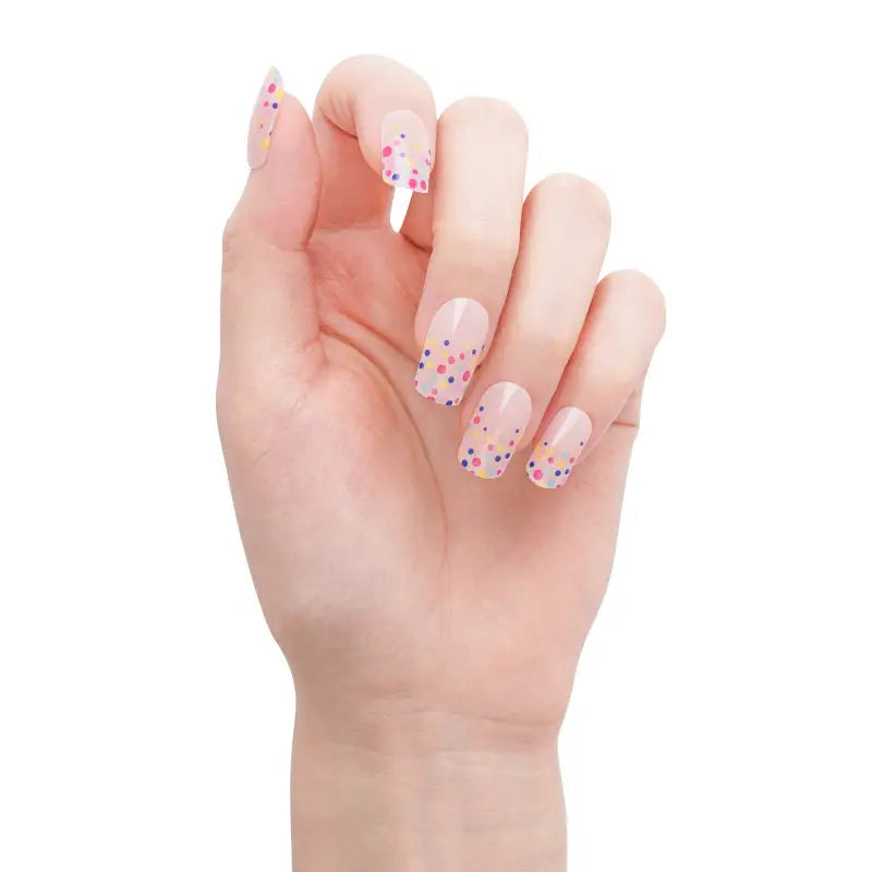 Polka Dot Art — Semi-Cured Gel Nail Wraps