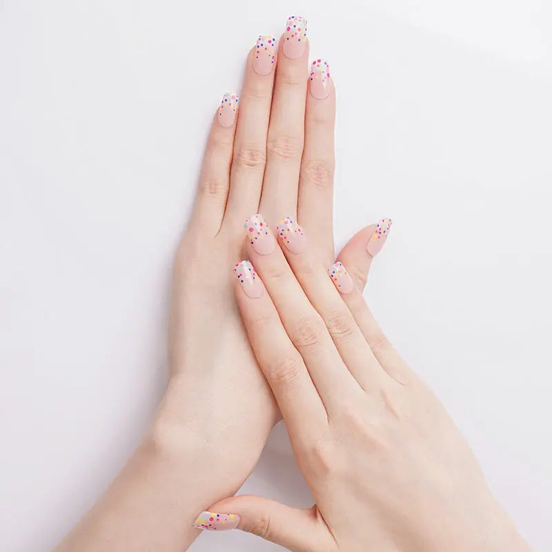Polka Dot Art — Semi-Cured Gel Nail Wraps