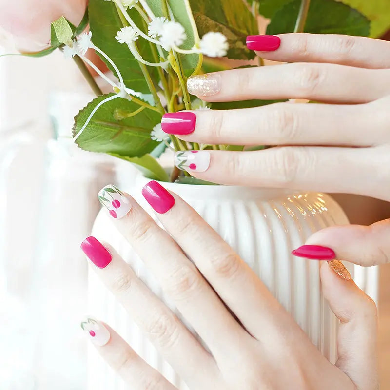 Gel Offering An Array Of Eye-Catching Designs Tulip Manicure — Semi-Cured Gel Nail Wraps