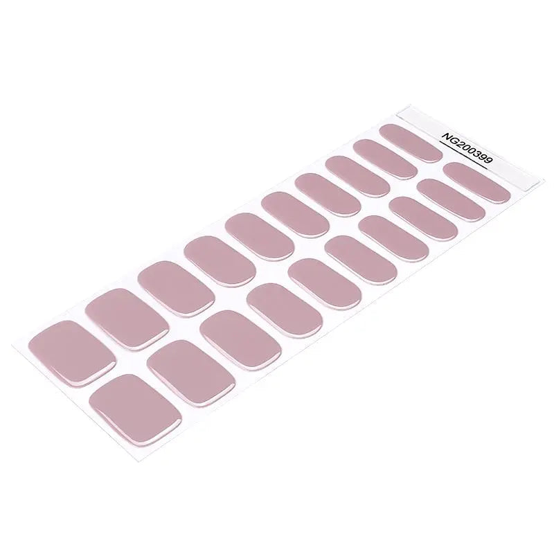 Gel With Uv Light Color Designs — Semi-Cured Gel Nail Wraps
