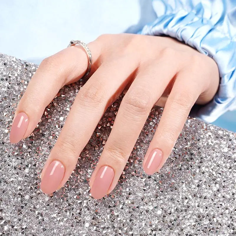 Gel Pink Strips Strip Tape — Semi-Cured Gel Nail Wraps