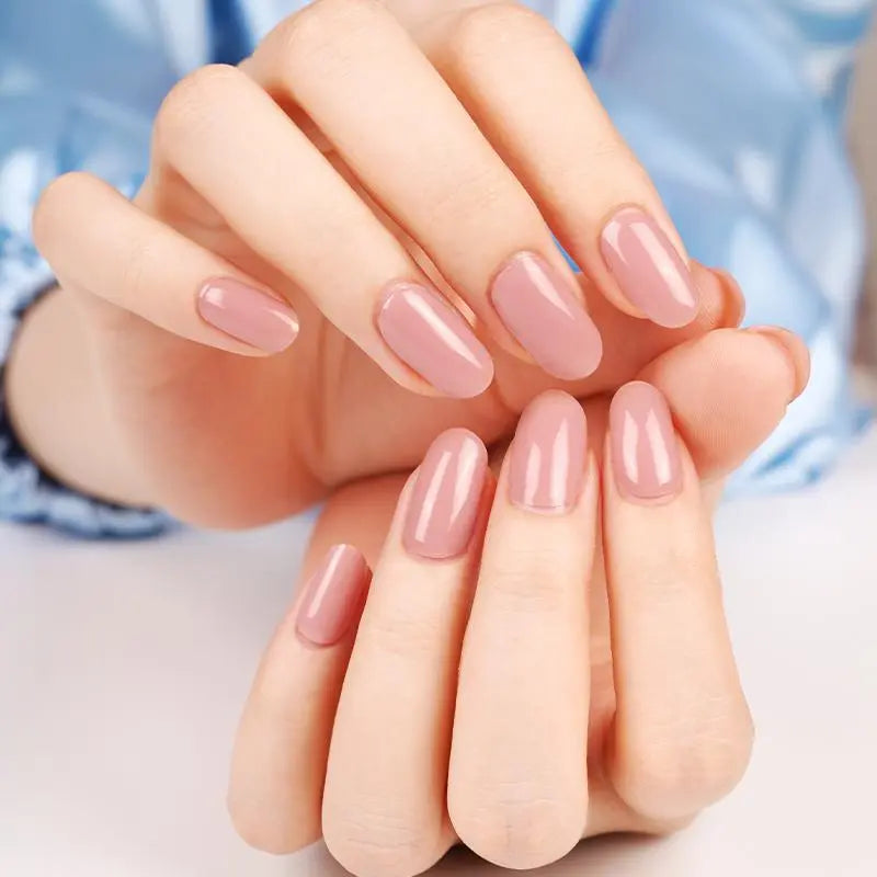 Gel Pink Strips Strip Tape — Semi-Cured Gel Nail Wraps