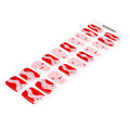 Halloween Gel Stickers Customizable Ghost For Brands — Semi-Cured Gel Nail Wraps