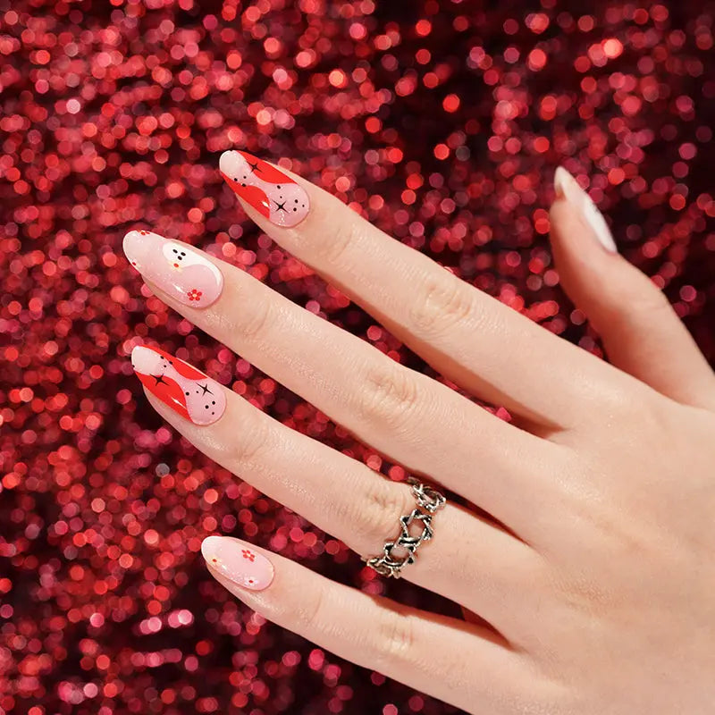 Halloween Gel Stickers Customizable Ghost For Brands — Semi-Cured Gel Nail Wraps