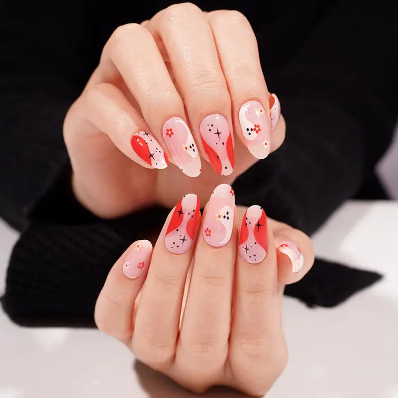 Halloween Gel Stickers Customizable Ghost For Brands — Semi-Cured Gel Nail Wraps