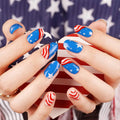 Independence Day Gel Strips Designs — Semi-Cured Gel Nail Wraps