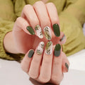 Leaves Gel Stickers Gel Suppliers — Semi-Cured Gel Nail Wraps