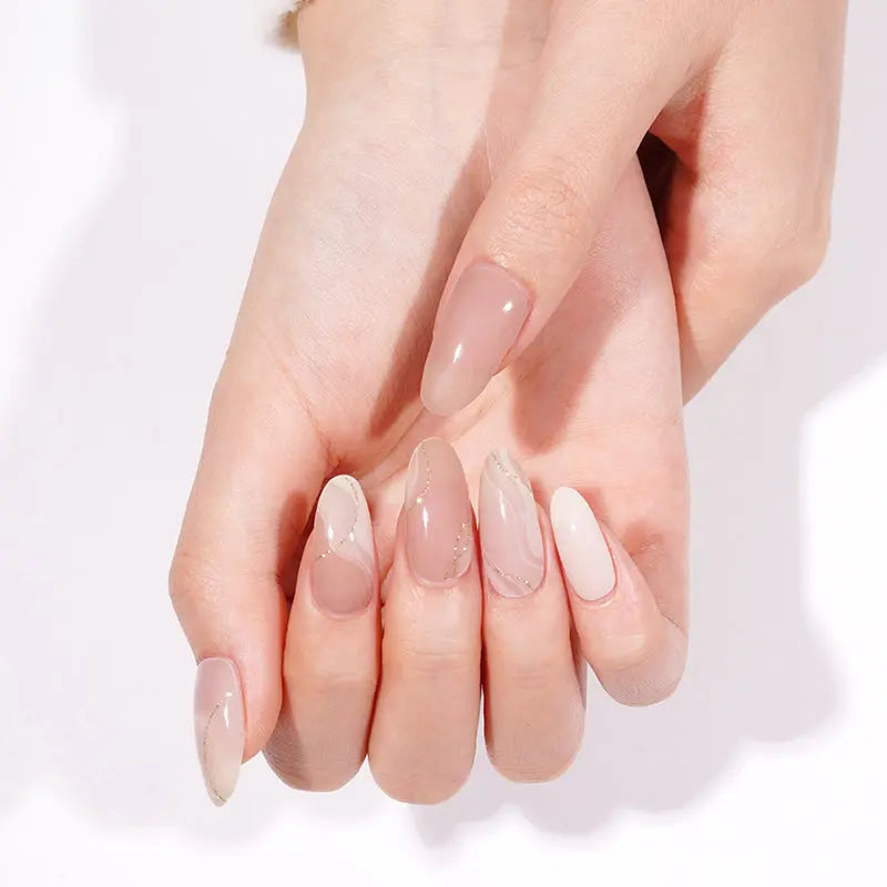 Marble Gel Designs — Semi-Cured Gel Nail Wraps