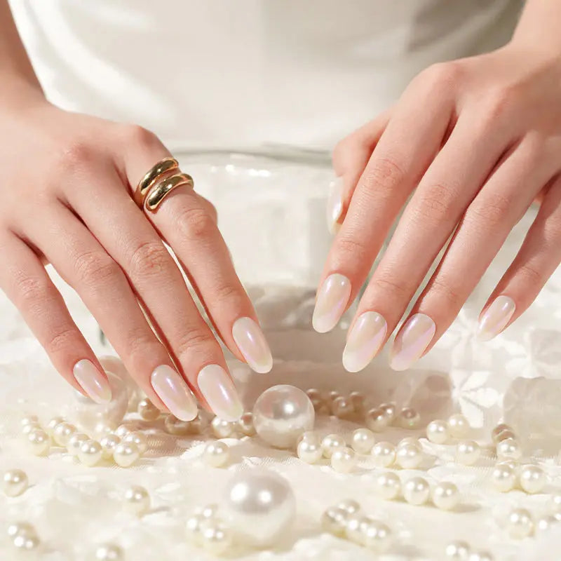 Mirror Transparent Gel — Semi-Cured Gel Nail Wraps