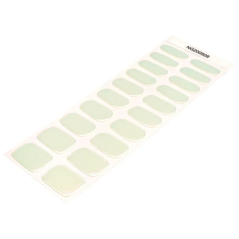 Mirror Transparent Gel — Semi-Cured Gel Nail Wraps